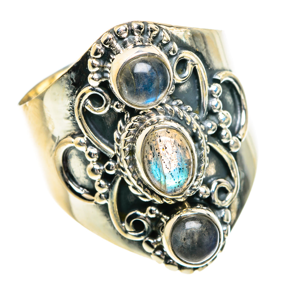 Labradorite Rings handcrafted by Anasilvercos - RING82761