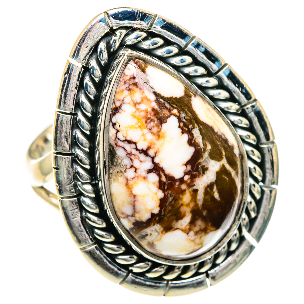 Peanut Wood Jasper Rings handcrafted by Anasilvercos - RING82767
