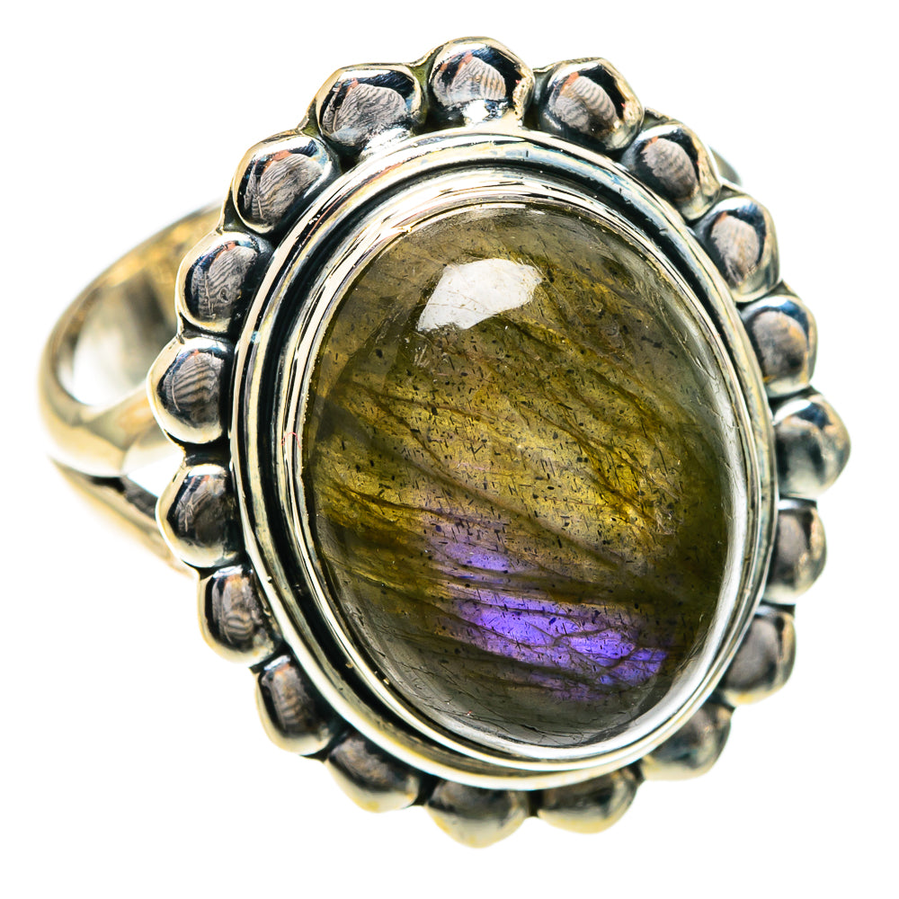 Labradorite Rings handcrafted by Anasilvercos - RING82771