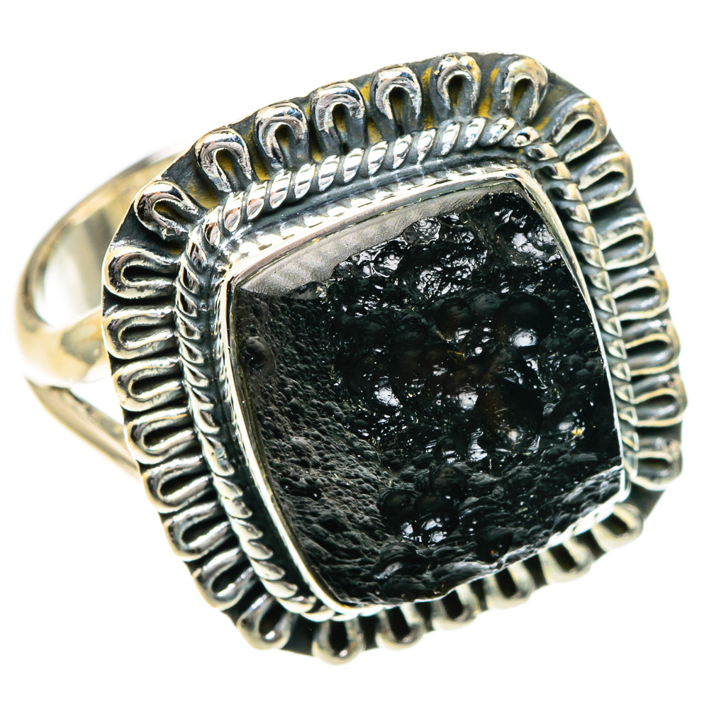 Tektite Rings handcrafted by Anasilvercos - RING82773