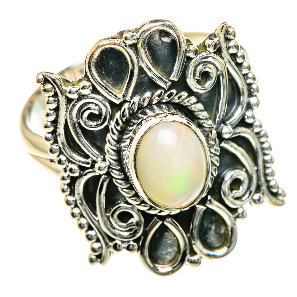 Ethiopian Opal Rings handcrafted by Anasilvercos - RING82783