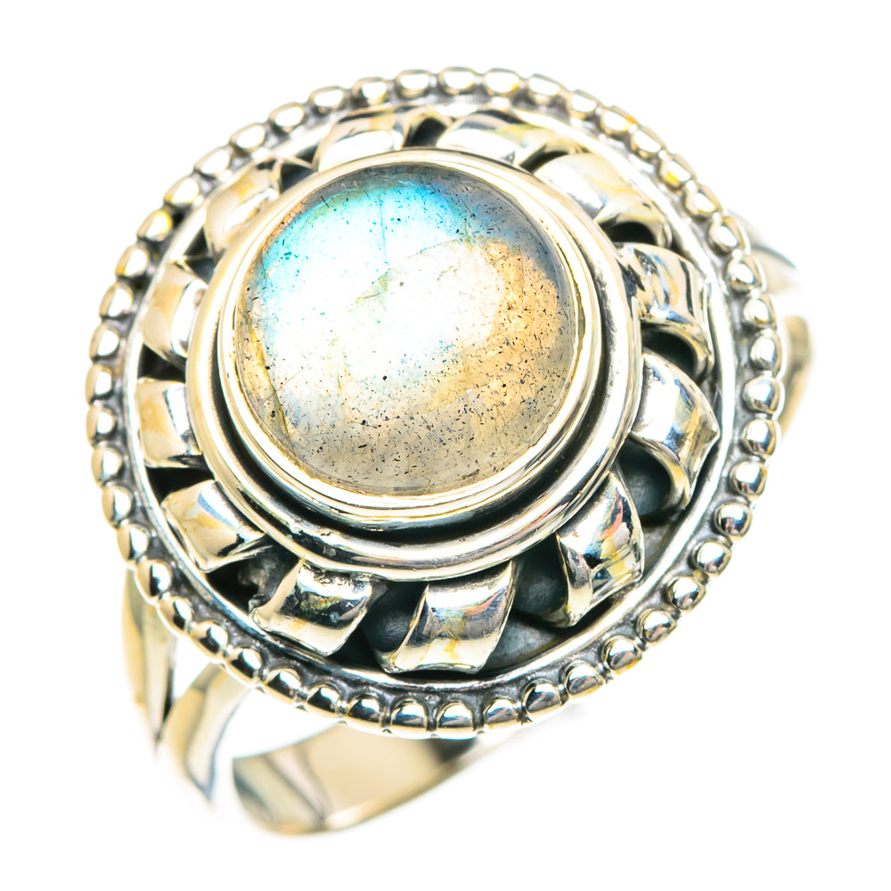 Labradorite Rings handcrafted by Anasilvercos - RING82787