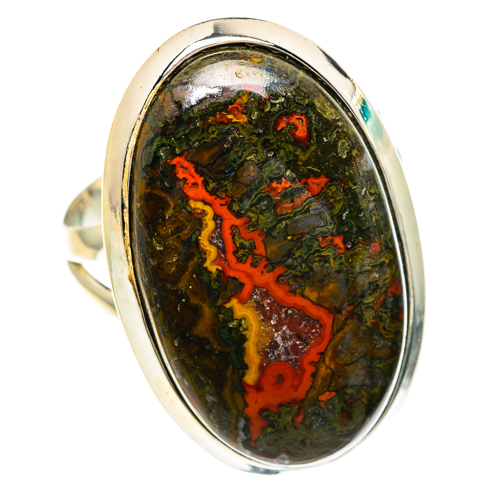 Moroccan Agate Rings handcrafted by Anasilvercos - RING82796