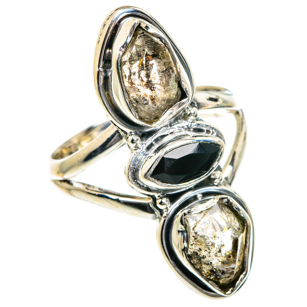 Herkimer Diamond Rings handcrafted by Anasilvercos - RING82808