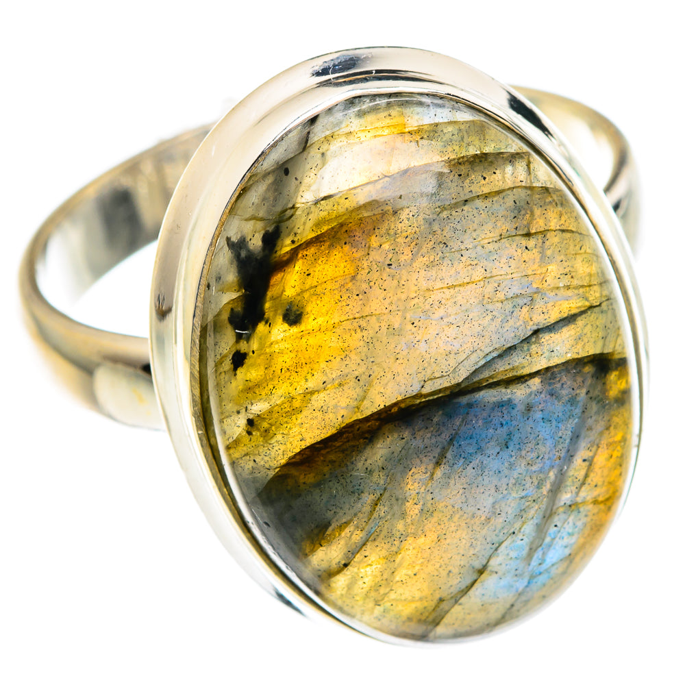 Labradorite Rings handcrafted by Anasilvercos - RING82816