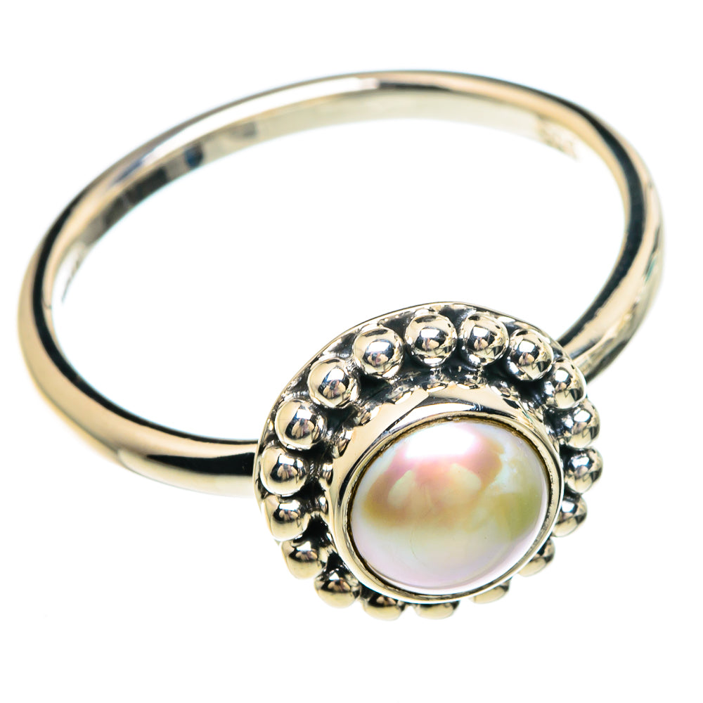 Cultured Pearl Rings handcrafted by Anasilvercos - RING82837