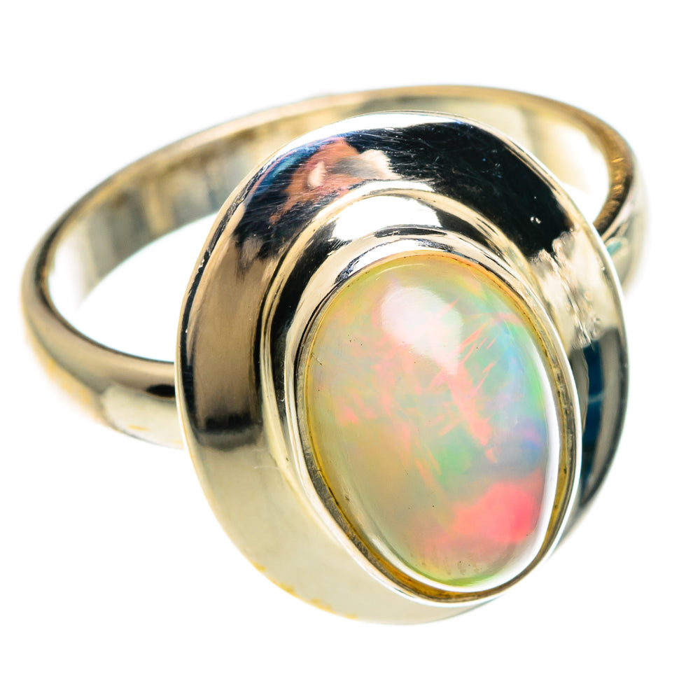 Ethiopian Opal Rings handcrafted by Anasilvercos - RING82841