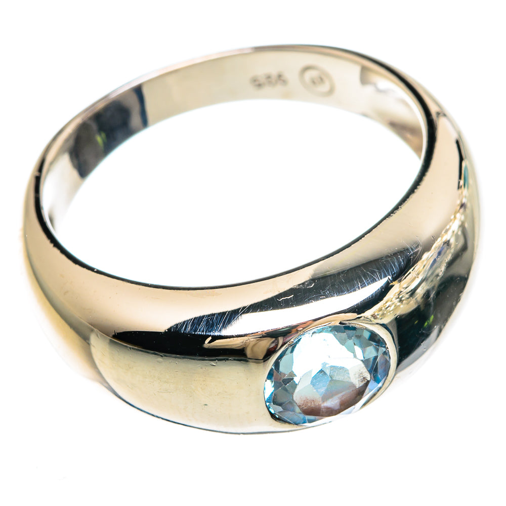 Blue Topaz Rings handcrafted by Anasilvercos - RING82842 - Photo 2