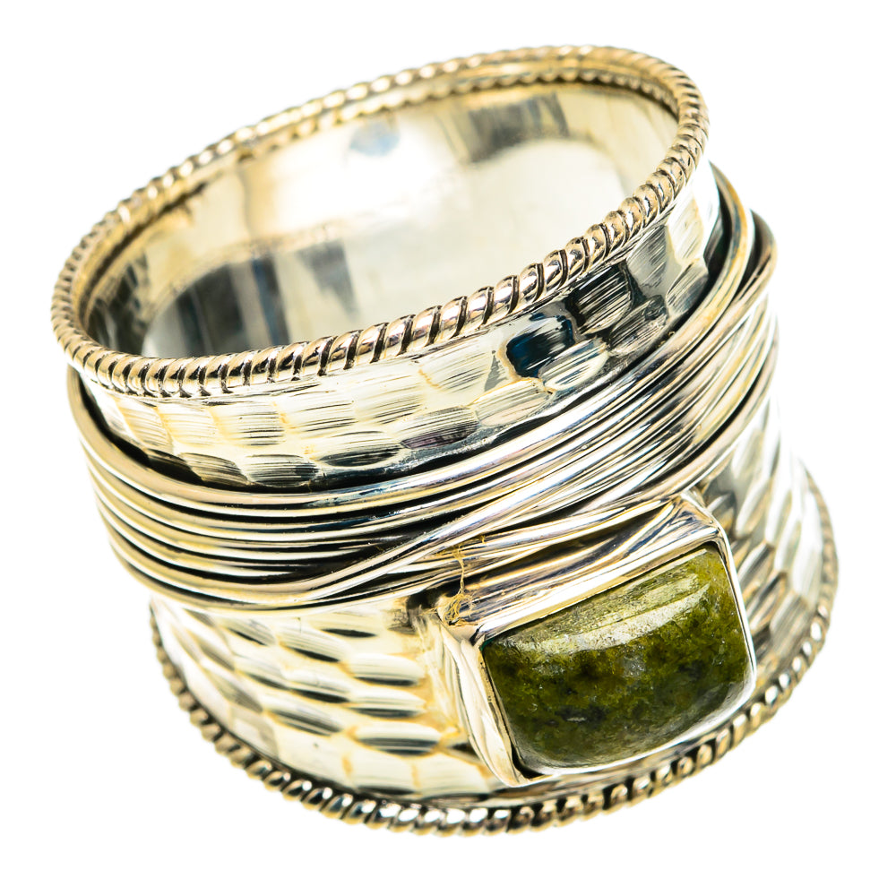 Rainforest Jasper Rings handcrafted by Anasilvercos - RING82849