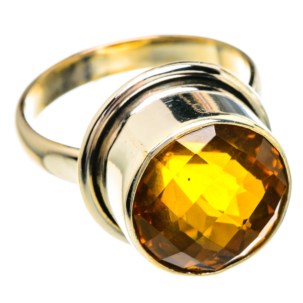 Mandarin Citrine Rings handcrafted by Anasilvercos - RING82853