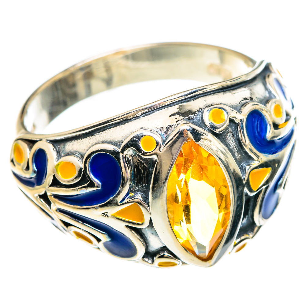 Citrine Rings handcrafted by Anasilvercos - RING82864