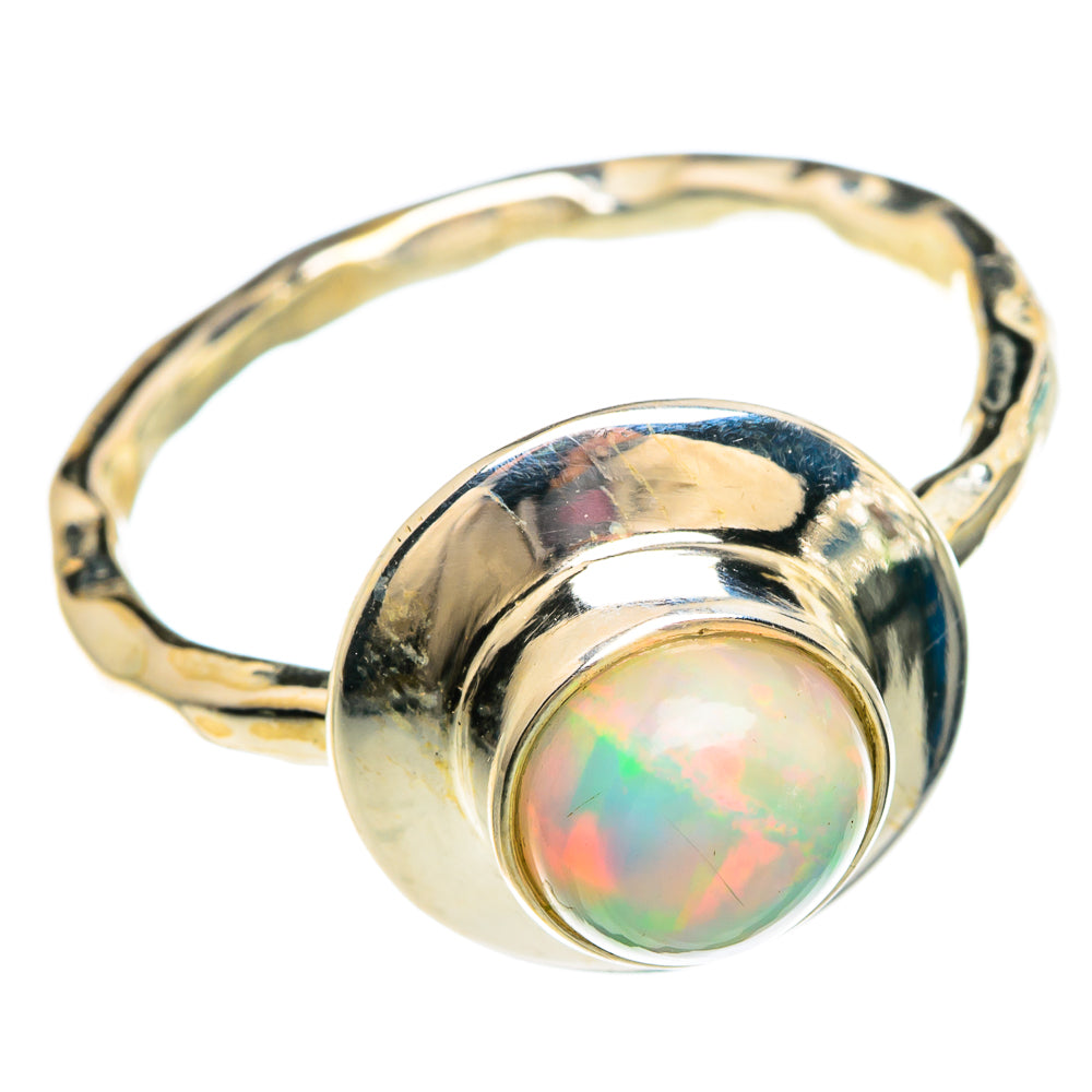 Ethiopian Opal Rings handcrafted by Anasilvercos - RING82866