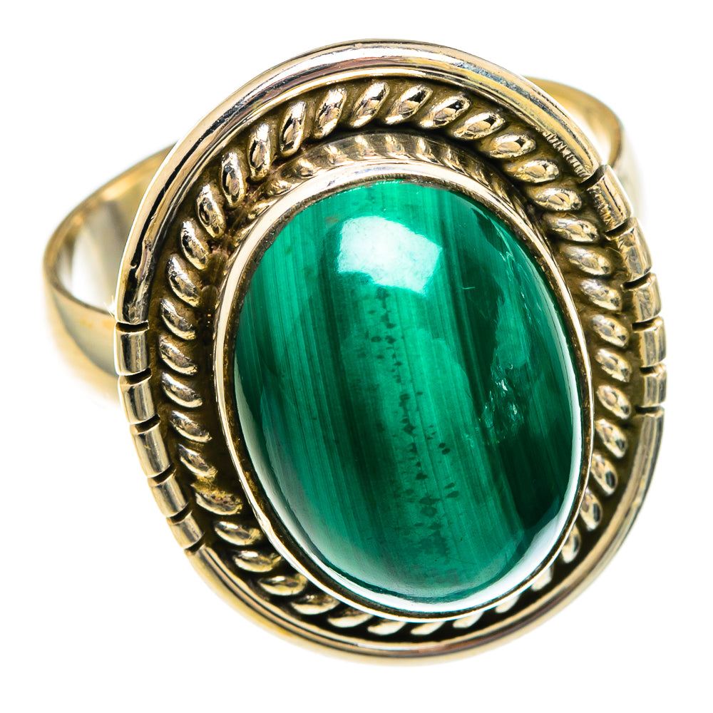 Malachite Rings handcrafted by Anasilvercos - RING82874
