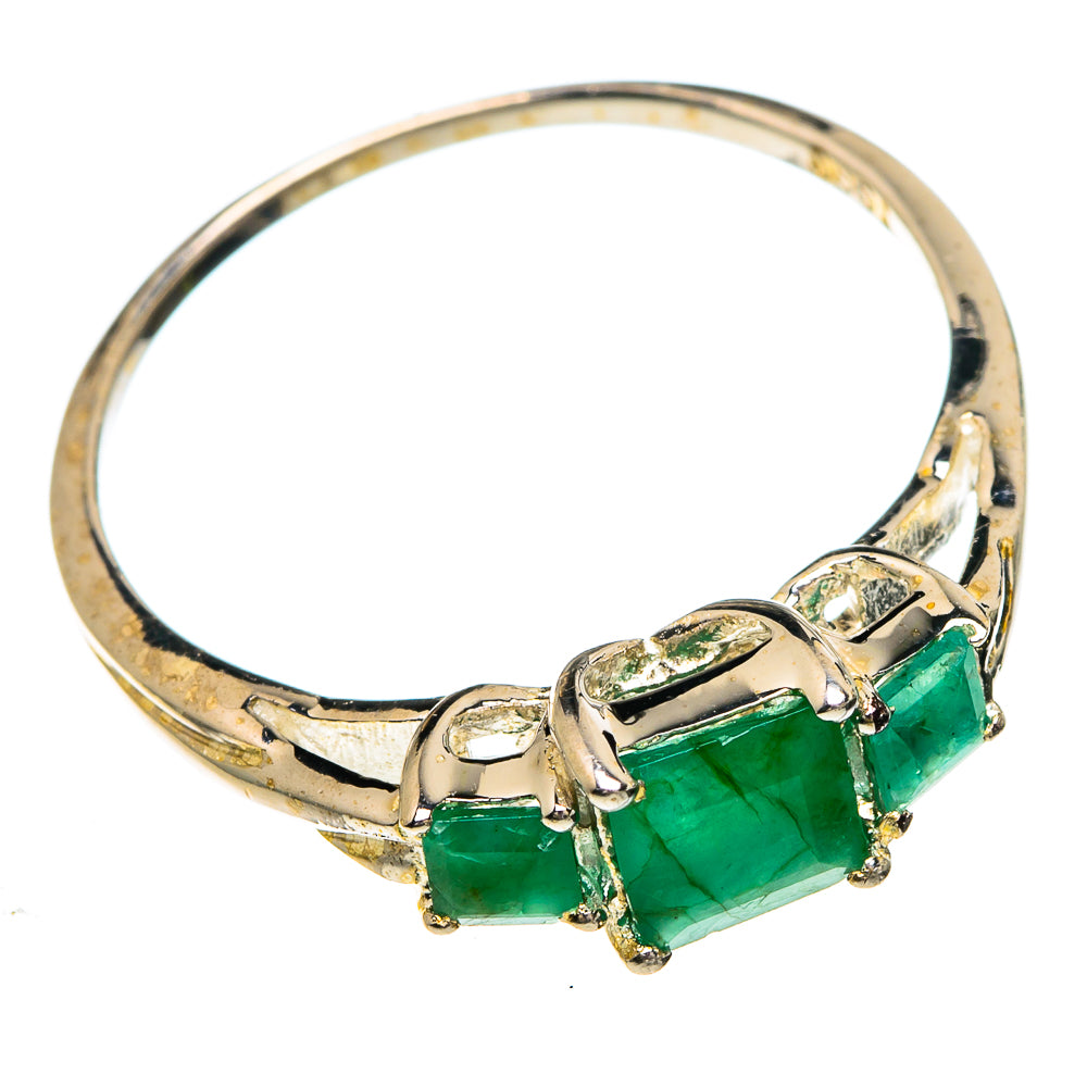 Emerald Rings handcrafted by Anasilvercos - RING82875