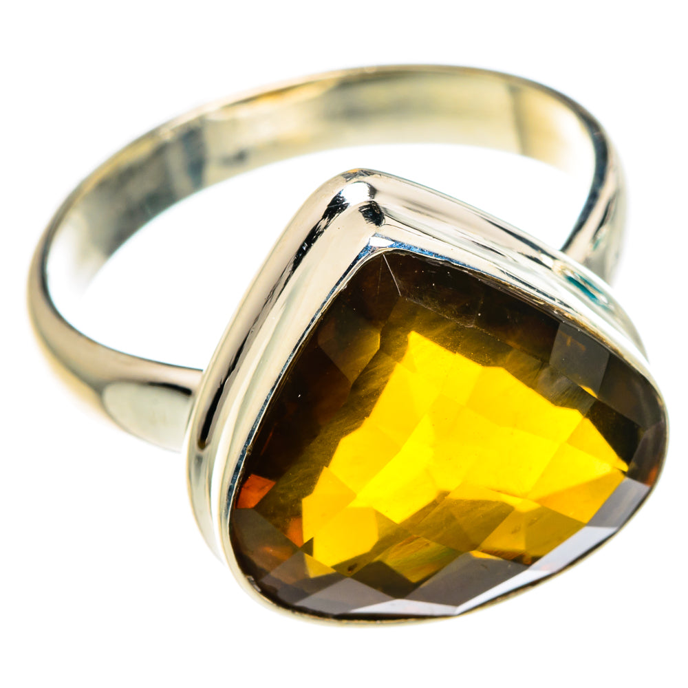 Mandarin Citrine Rings handcrafted by Anasilvercos - RING82877