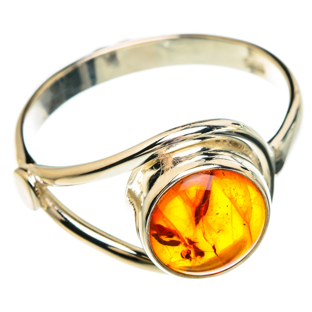 Baltic Amber Rings handcrafted by Anasilvercos - RING82878