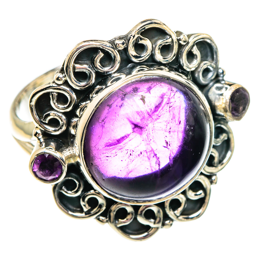 Amethyst Rings handcrafted by Anasilvercos - RING82884