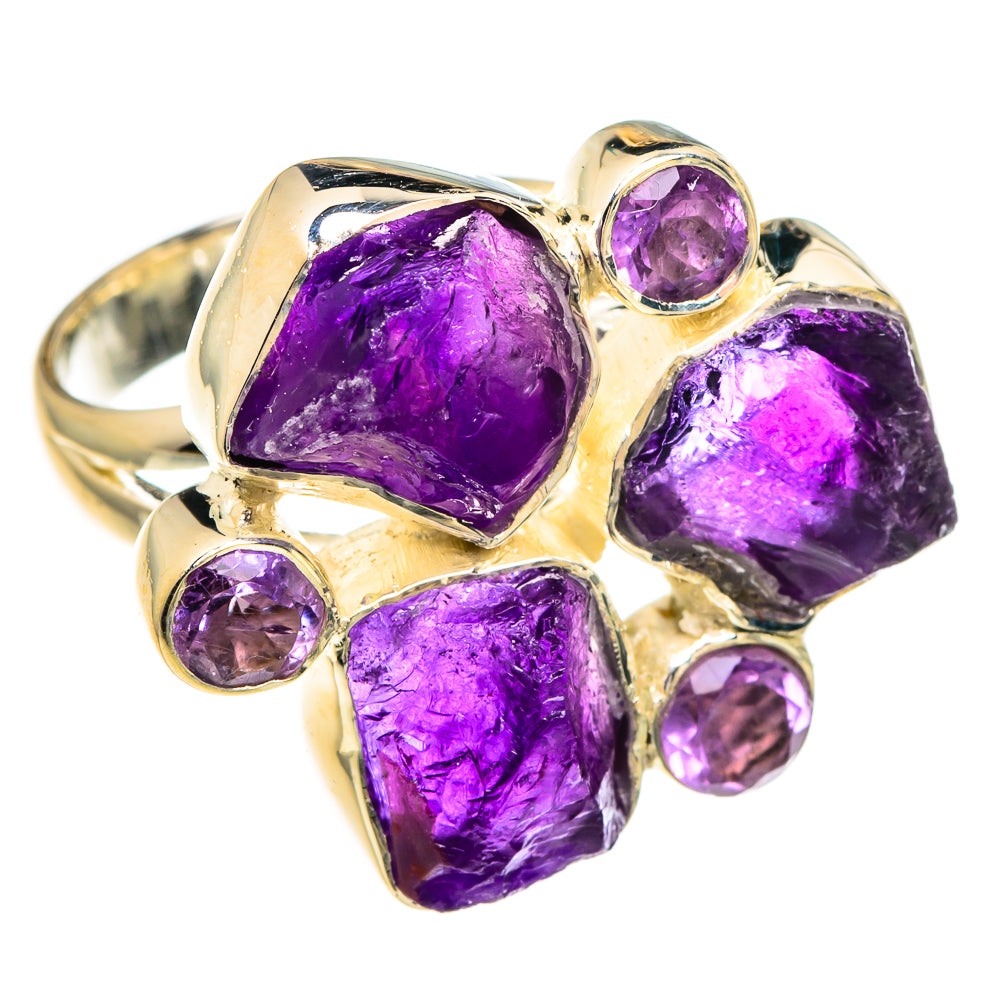 Amethyst Rings handcrafted by Anasilvercos - RING82885