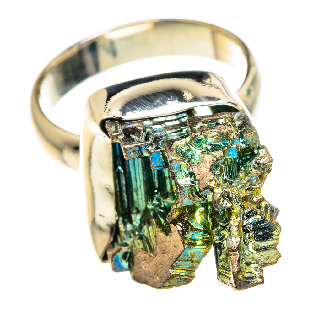 Bismuth Crystal Rings handcrafted by Anasilvercos - RING82891