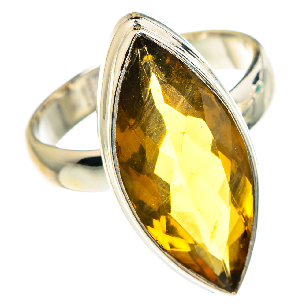 Mandarin Citrine Rings handcrafted by Anasilvercos - RING82907