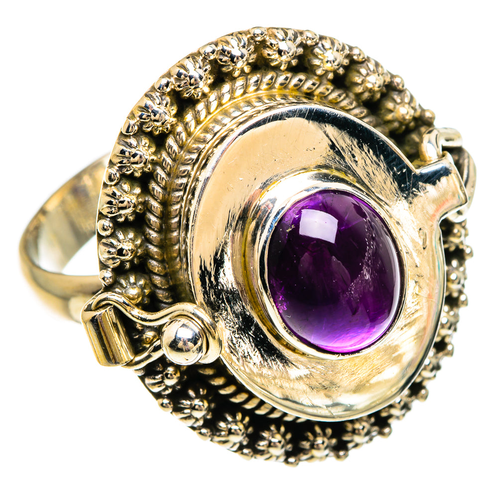 Amethyst Rings handcrafted by Anasilvercos - RING82920