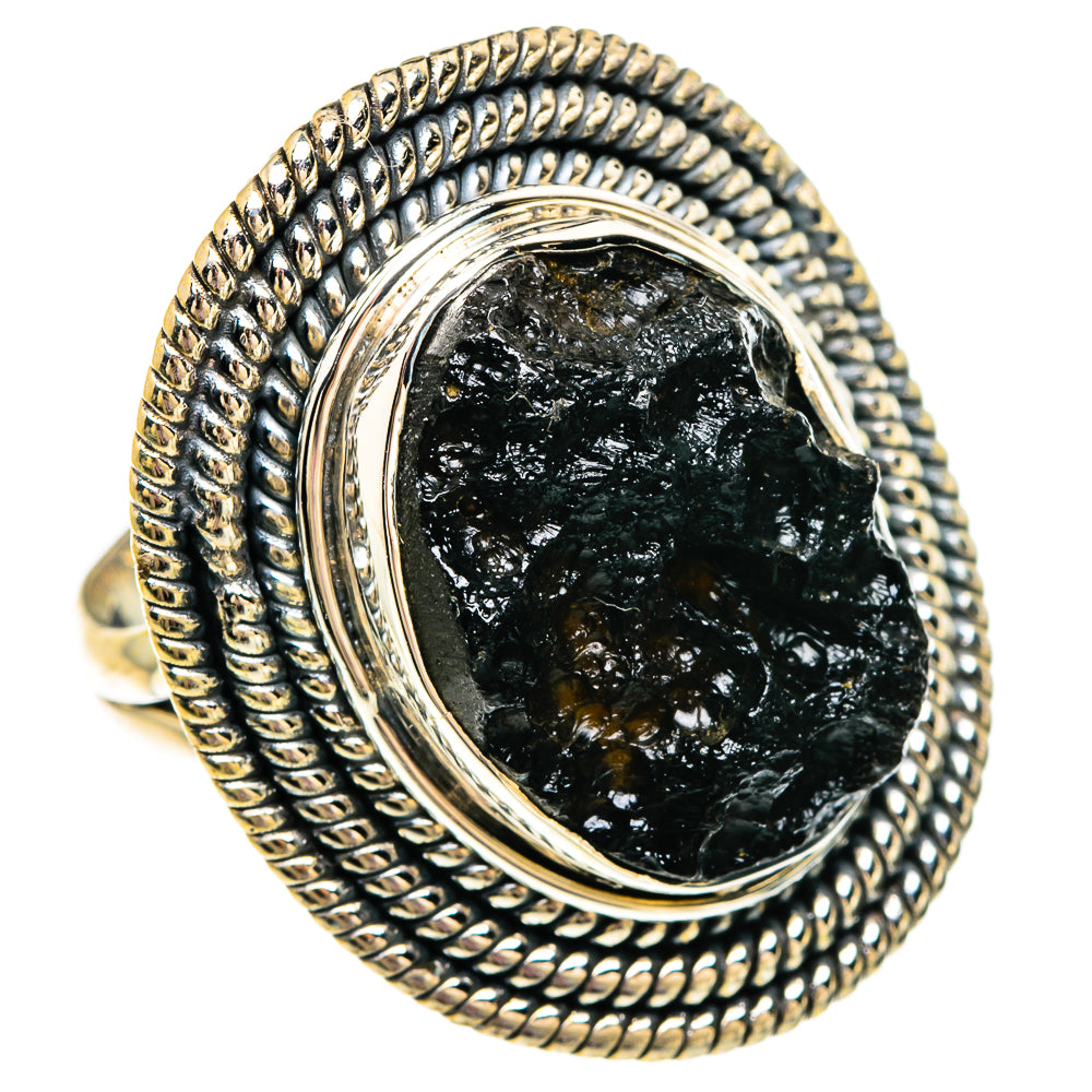 Tektite Rings handcrafted by Anasilvercos - RING82921