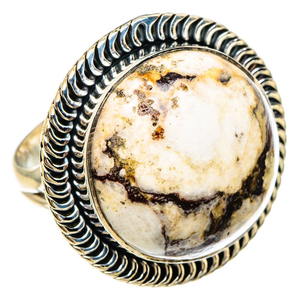 Peanut Wood Jasper Rings handcrafted by Anasilvercos - RING82924 - Photo 2