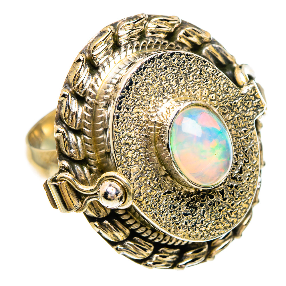 Ethiopian Opal Rings handcrafted by Anasilvercos - RING82933