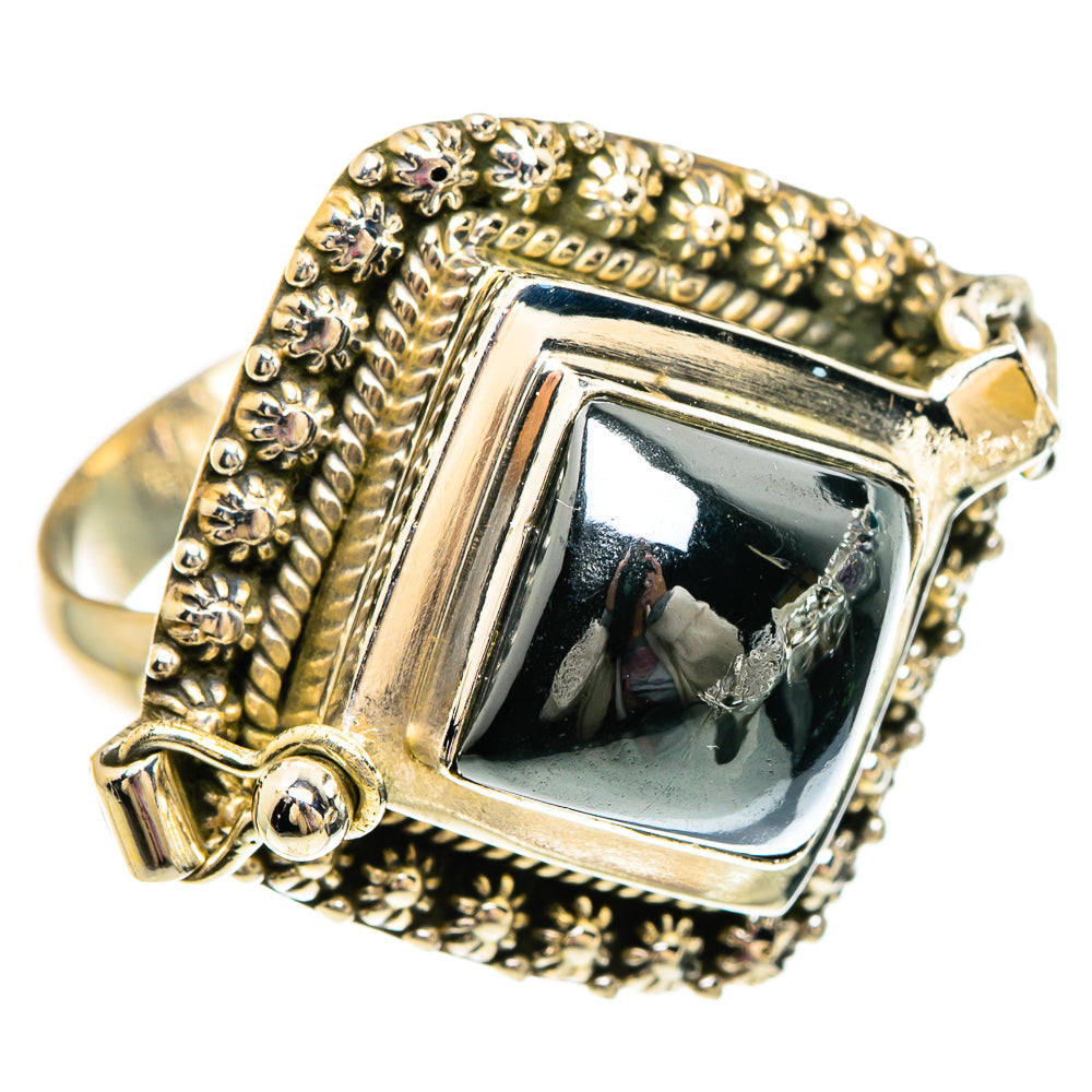 Hematite Rings handcrafted by Anasilvercos - RING82934