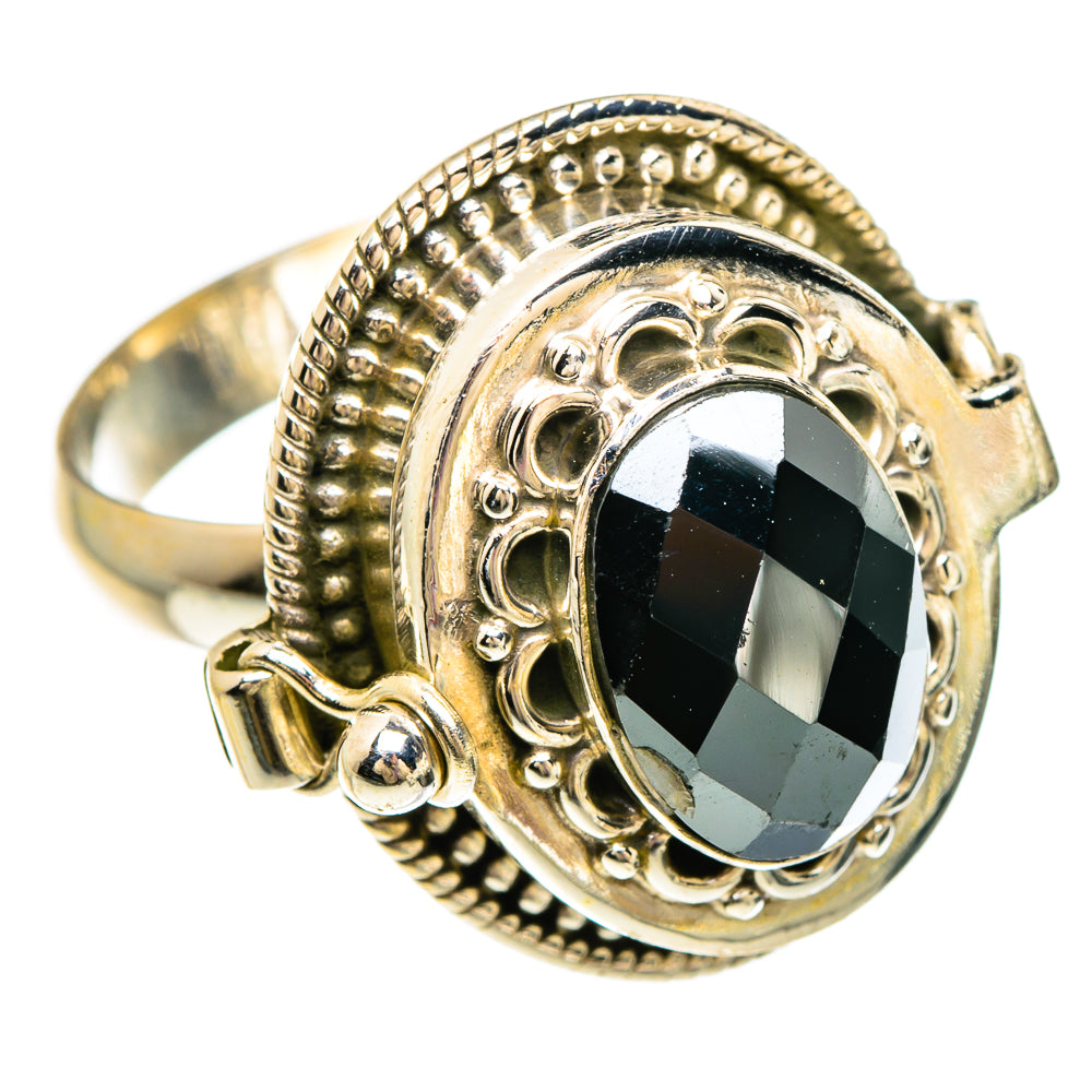 Hematite Rings handcrafted by Anasilvercos - RING82935