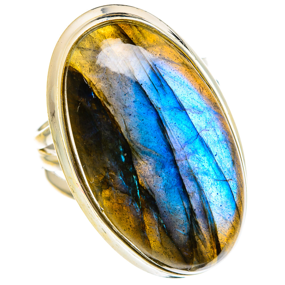 Labradorite Rings handcrafted by Anasilvercos - RING82943
