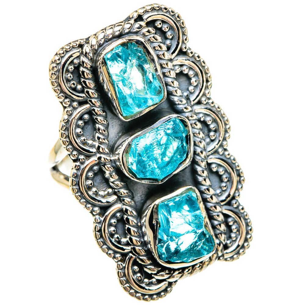 Apatite Rings handcrafted by Anasilvercos - RING82945
