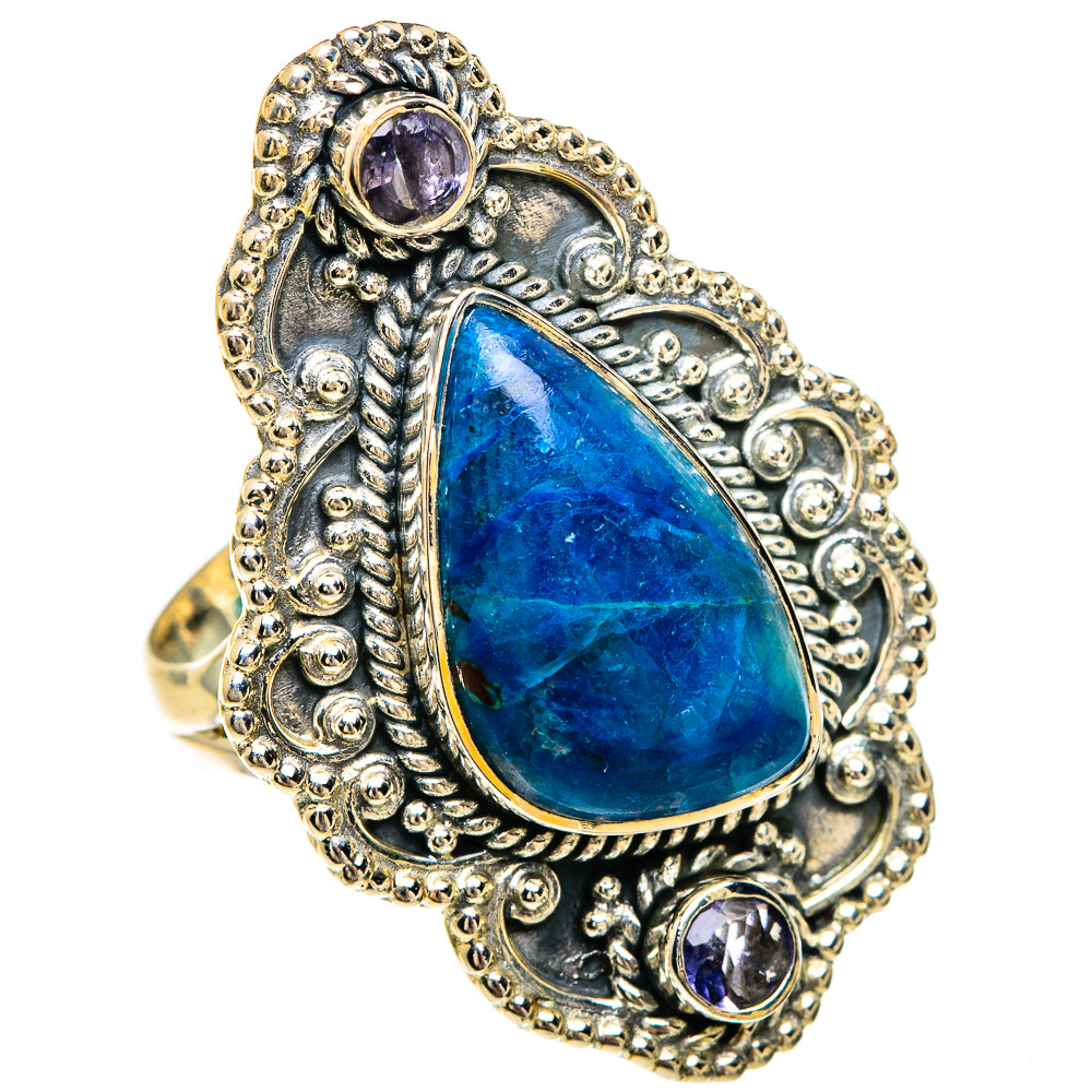 Chrysocolla Rings handcrafted by Anasilvercos - RING82950