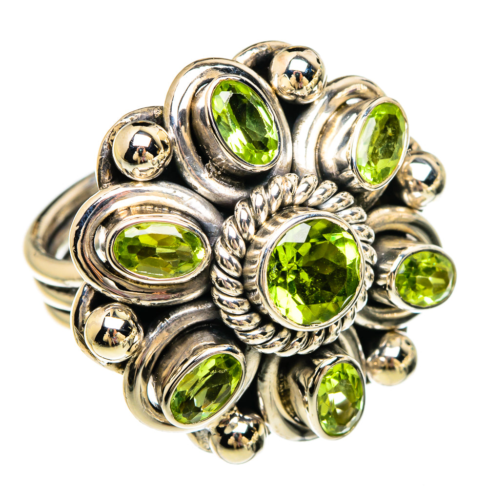 Peridot Rings handcrafted by Anasilvercos - RING82954
