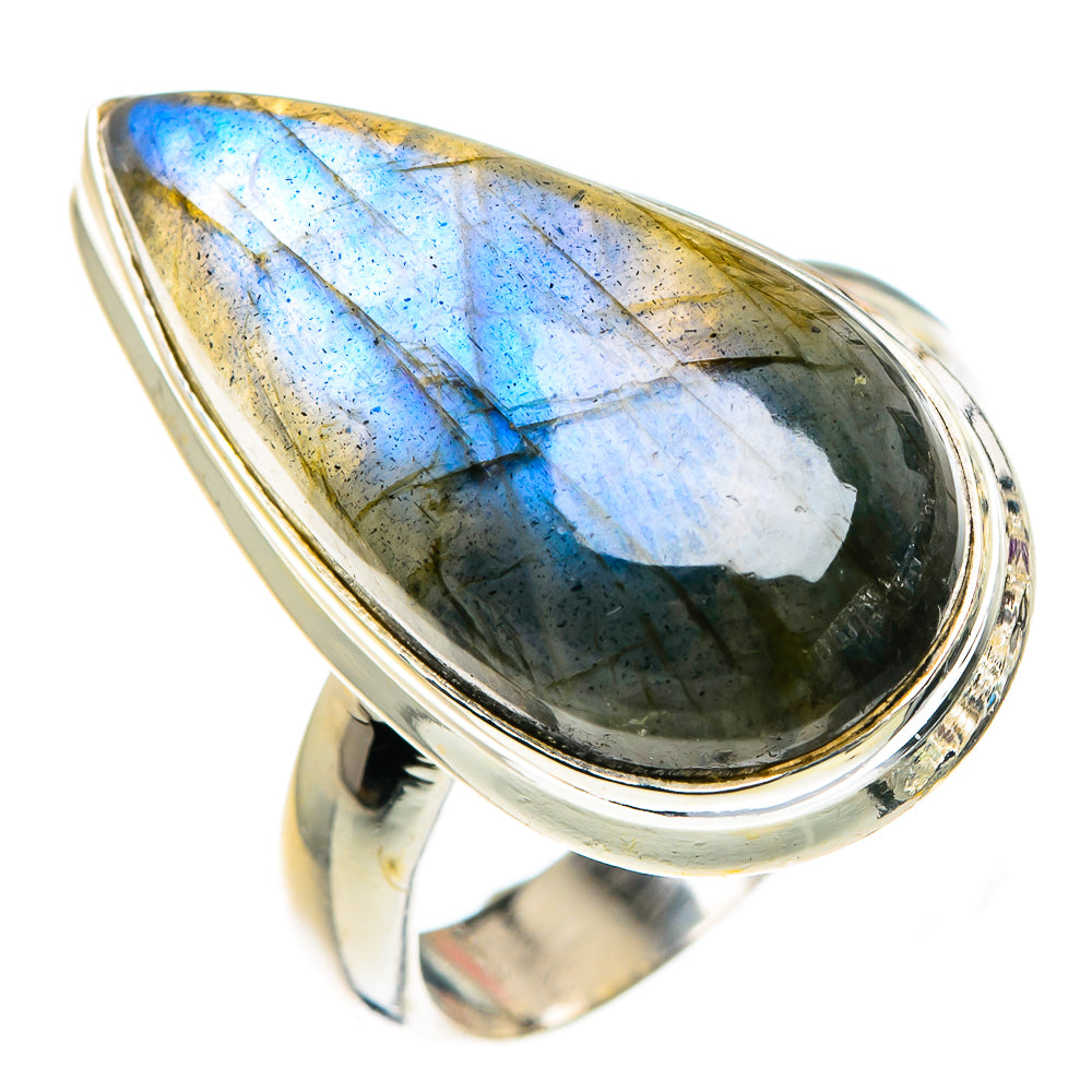 Labradorite Rings handcrafted by Anasilvercos - RING82967