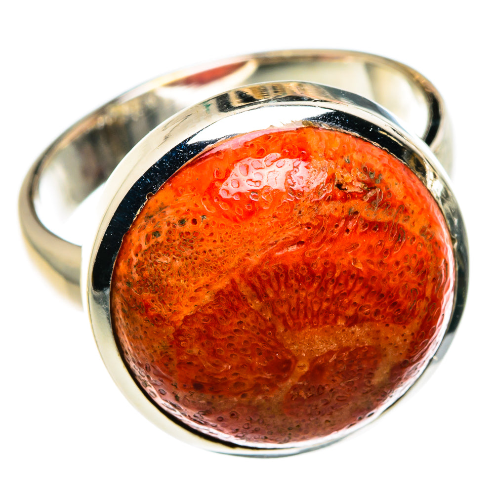 Sponge Coral Rings handcrafted by Anasilvercos - RING82979