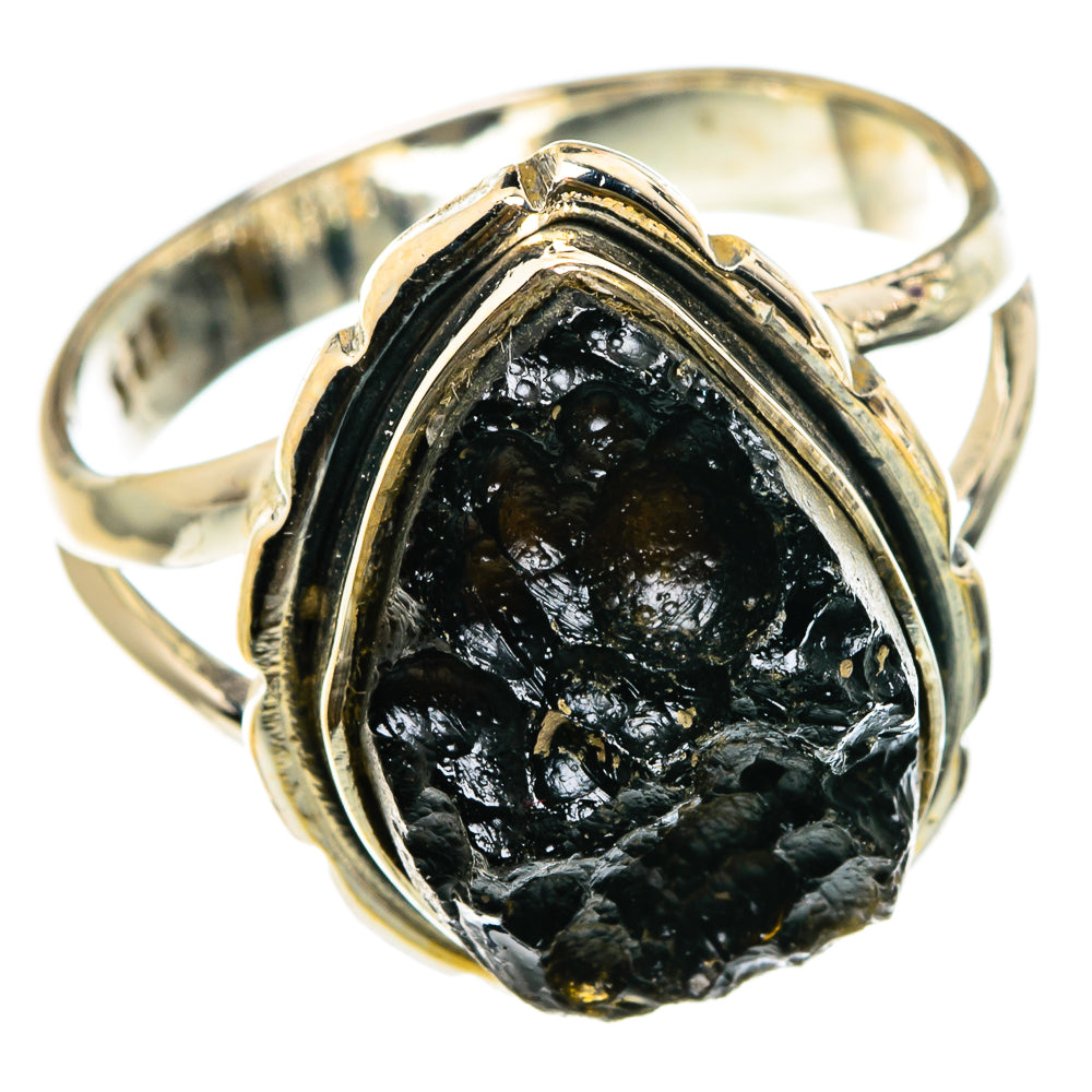 Tektite Rings handcrafted by Anasilvercos - RING82988