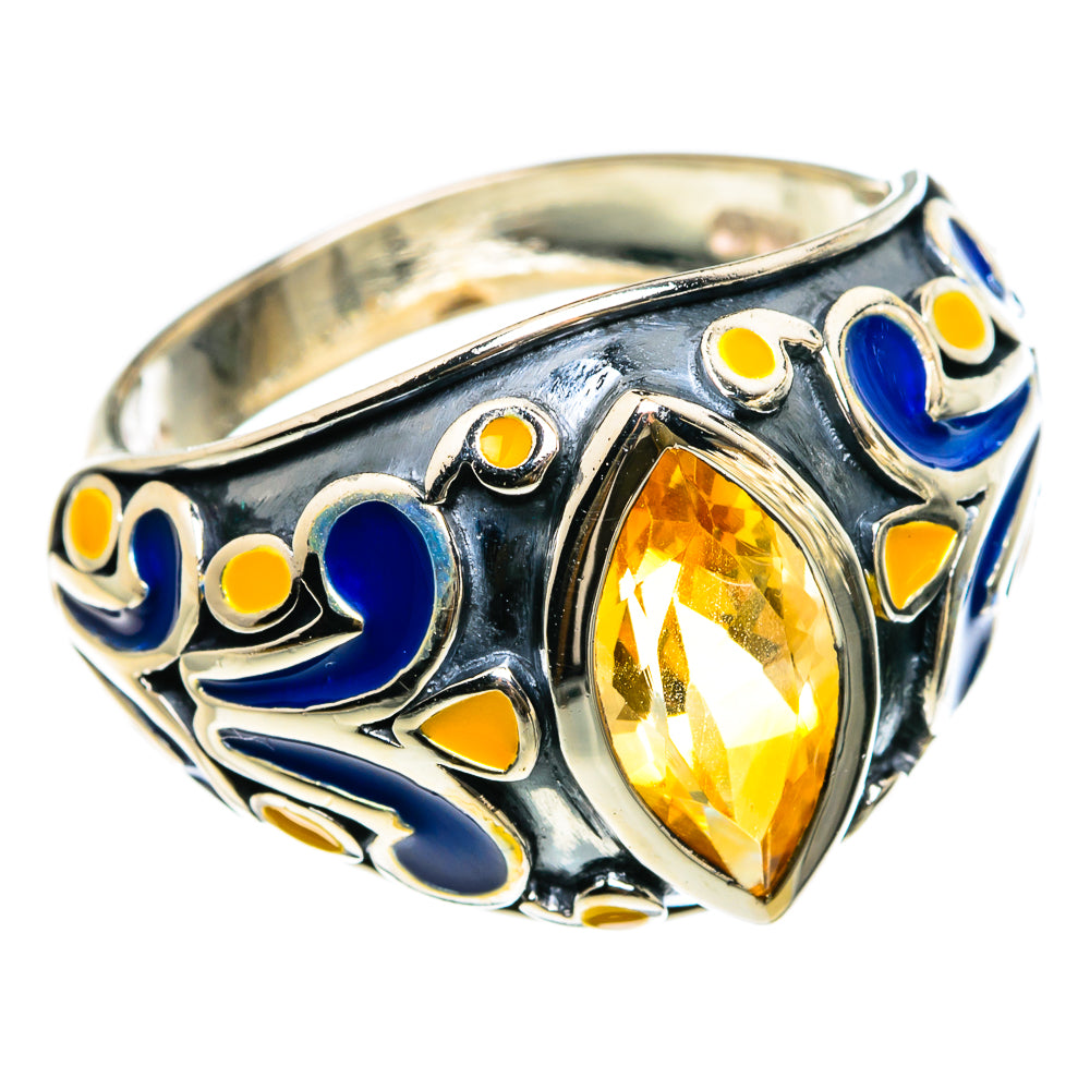 Citrine Rings handcrafted by Anasilvercos - RING82994