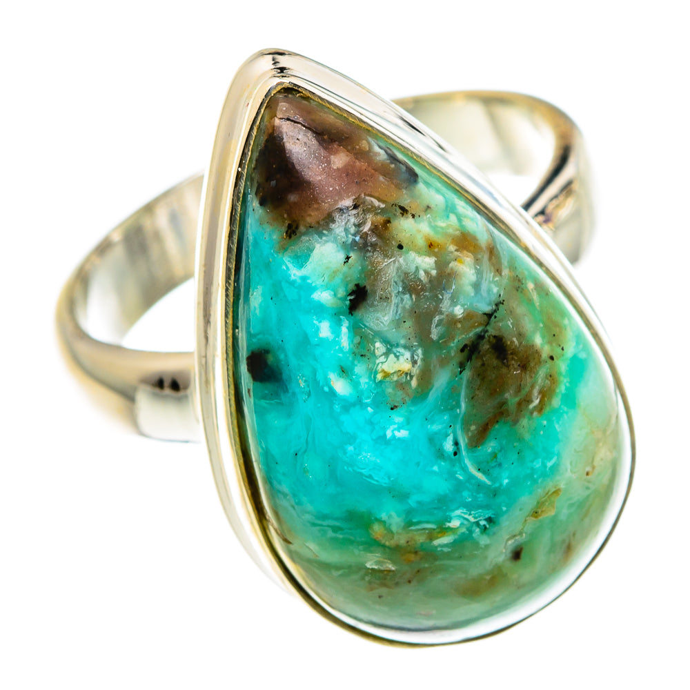 Peruvian Opal Rings handcrafted by Anasilvercos - RING83001