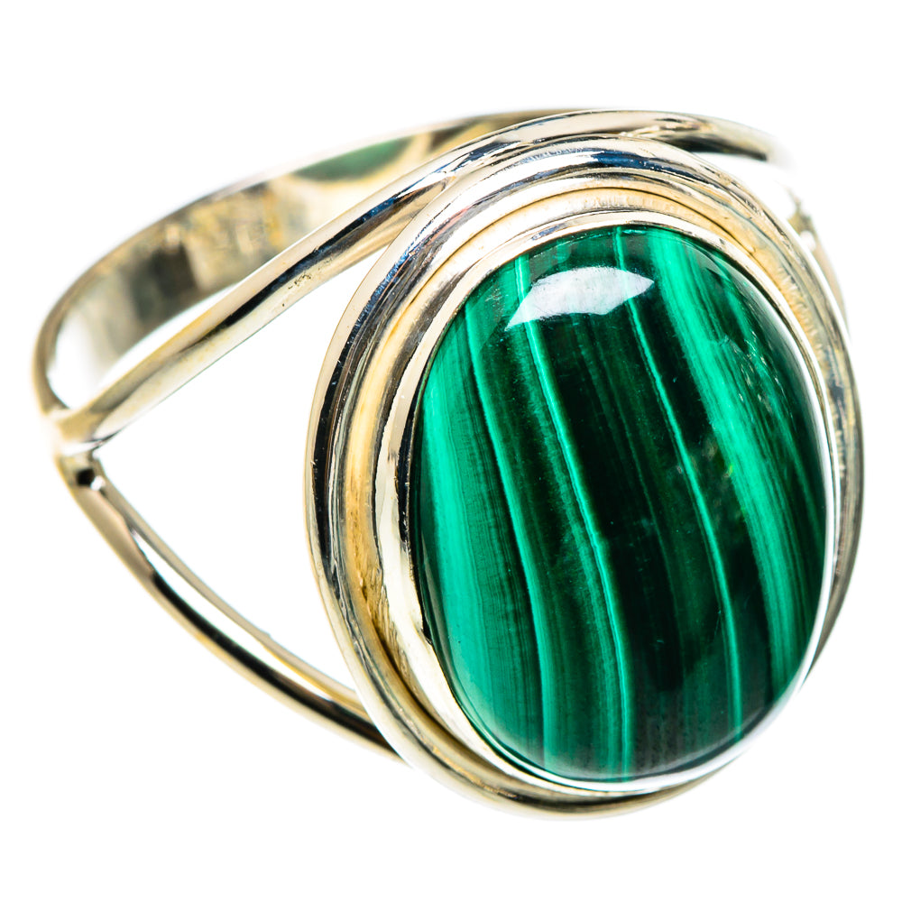 Malachite Rings handcrafted by Anasilvercos - RING83005