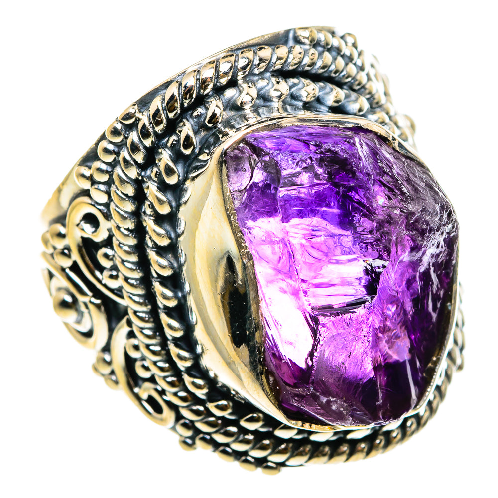 Amethyst Rings handcrafted by Anasilvercos - RING83018
