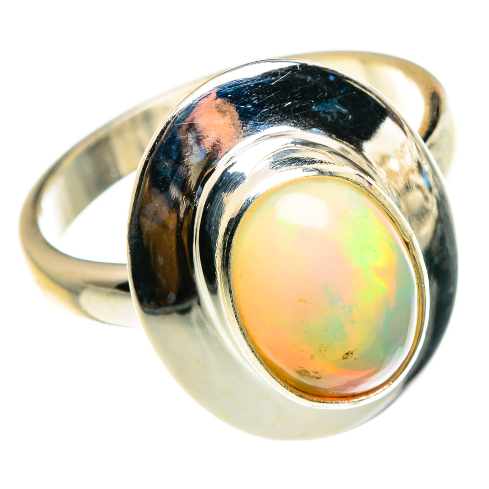 Ethiopian Opal Rings handcrafted by Anasilvercos - RING83025