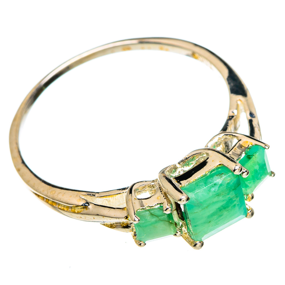 Emerald Rings handcrafted by Anasilvercos - RING83036