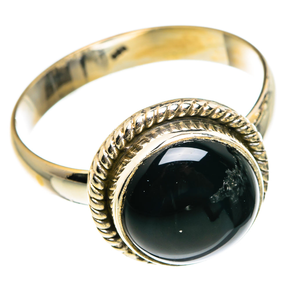 Black Onyx Rings handcrafted by Anasilvercos - RING83050