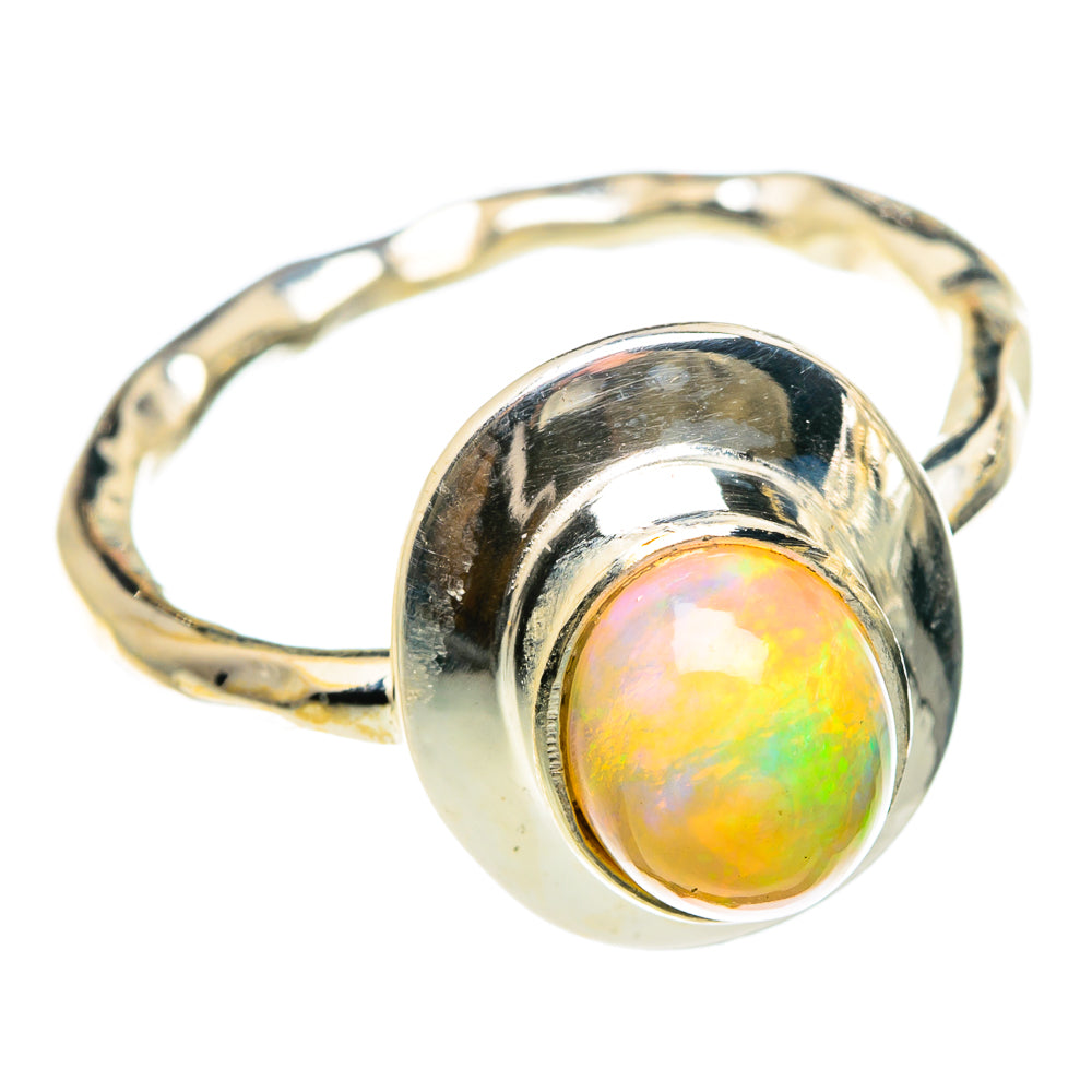 Ethiopian Opal Rings handcrafted by Anasilvercos - RING83057