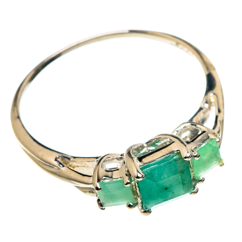 Emerald Rings handcrafted by Anasilvercos - RING83067