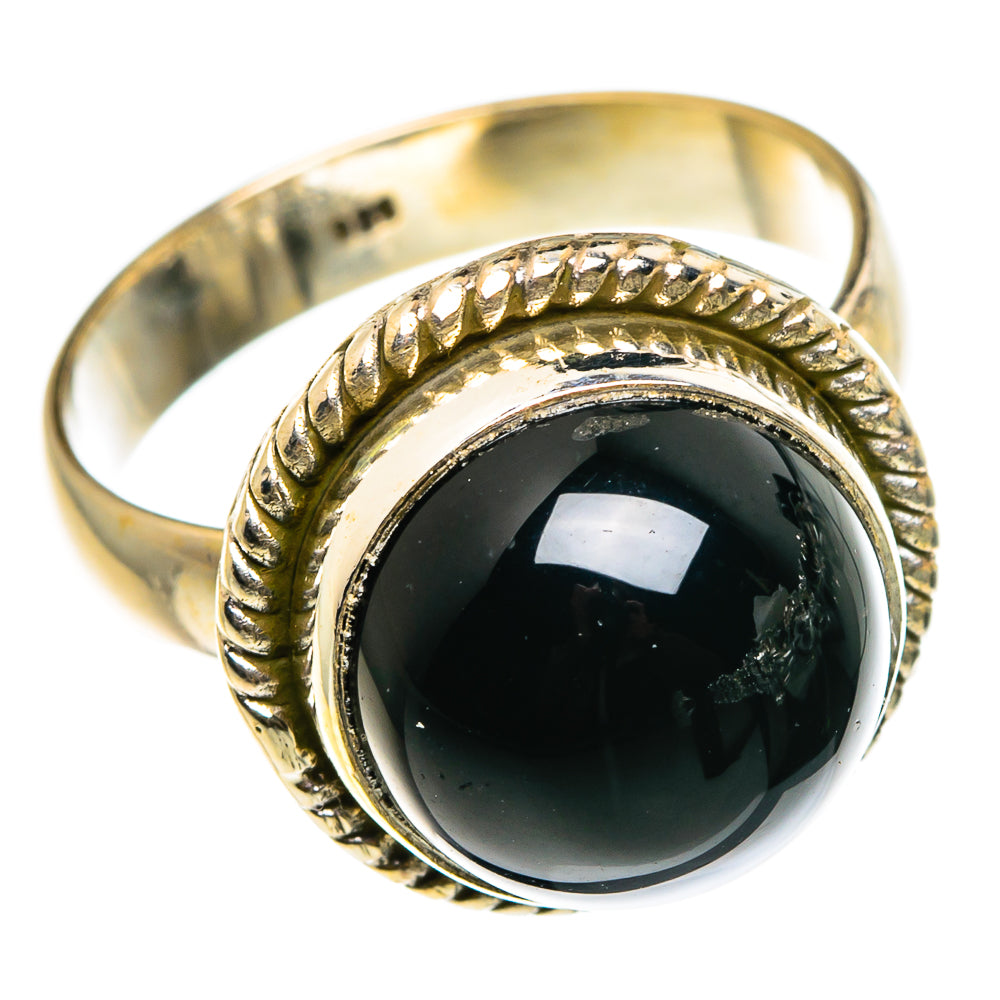 Black Onyx Rings handcrafted by Anasilvercos - RING83084