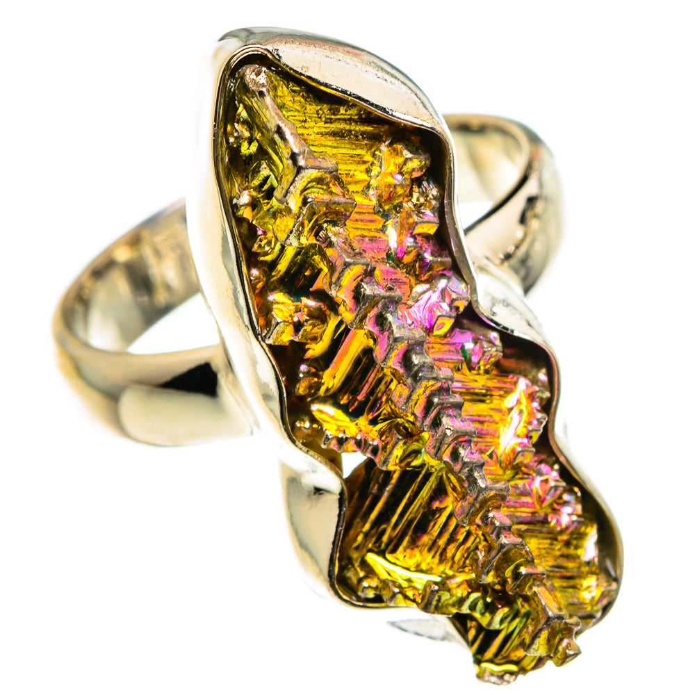 Bismuth Crystal Rings handcrafted by Anasilvercos - RING83090
