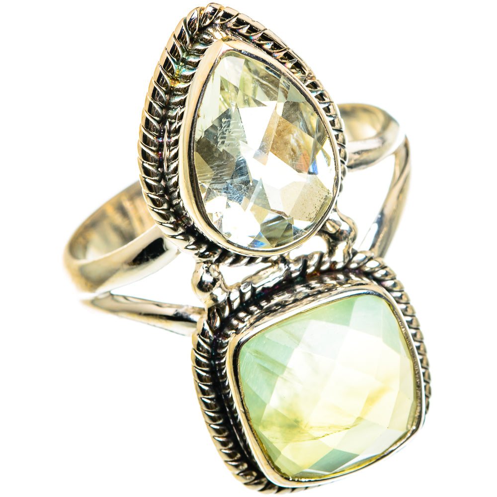 White Quartz Rings handcrafted by Anasilvercos - RING83101