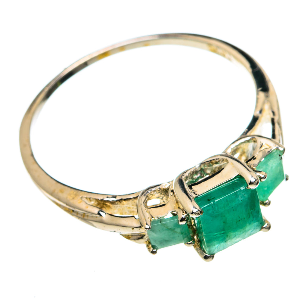 Emerald Rings handcrafted by Anasilvercos - RING83103